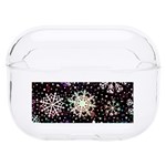 Shiny Winter Snowflake Abstract Christmas Cold Crystal December Hard PC AirPods Pro Case