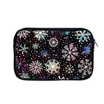 Shiny Winter Snowflake Abstract Christmas Cold Crystal December Apple MacBook Pro 13  Zipper Case