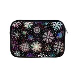 Shiny Winter Snowflake Abstract Christmas Cold Crystal December Apple MacBook Pro 15  Zipper Case