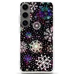 Shiny Winter Snowflake Abstract Christmas Cold Crystal December Samsung Galaxy S24 Ultra 6.9 Inch TPU UV Case