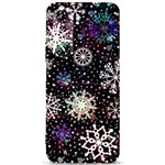 Shiny Winter Snowflake Abstract Christmas Cold Crystal December Samsung Galaxy S24 Plus 6.7 Inch Black TPU UV Case