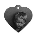 Feel of music Dog Tag Heart (One Side)