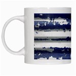 Metallic Rhythm Print White Mug