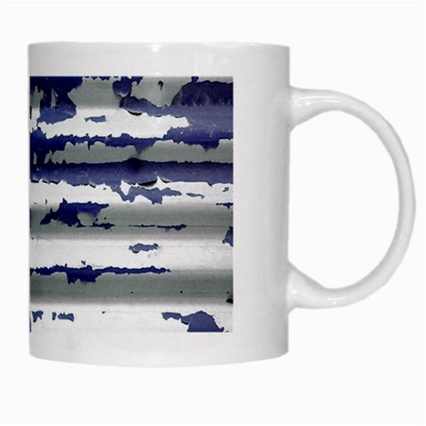 Metallic Rhythm Print White Mug from ArtsNow.com Right