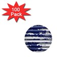 Metallic Rhythm Print 1  Mini Buttons (100 pack) 