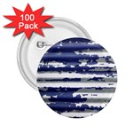 Metallic Rhythm Print 2.25  Buttons (100 pack) 