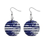 Metallic Rhythm Print Mini Button Earrings