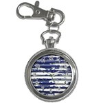 Metallic Rhythm Print Key Chain Watches