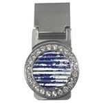 Metallic Rhythm Print Money Clips (CZ) 