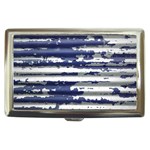 Metallic Rhythm Print Cigarette Money Case