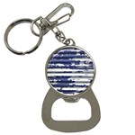 Metallic Rhythm Print Bottle Opener Key Chain