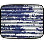 Metallic Rhythm Print Two Sides Fleece Blanket (Mini)