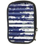 Metallic Rhythm Print Compact Camera Leather Case