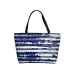 Metallic Rhythm Print Classic Shoulder Handbag