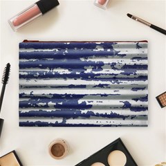 Metallic Rhythm Print Cosmetic Bag (Large) from ArtsNow.com Front