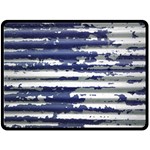 Metallic Rhythm Print Two Sides Fleece Blanket (Large)