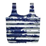 Metallic Rhythm Print Full Print Recycle Bag (L)