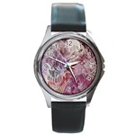 Hidden Heart Round Metal Watch