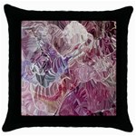 Hidden Heart Throw Pillow Case (Black)