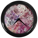 Hidden Heart Wall Clock (Black)