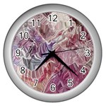 Hidden Heart Wall Clock (Silver)