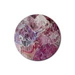 Hidden Heart Rubber Round Coaster (4 pack)