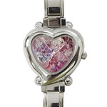 Hidden Heart Heart Italian Charm Watch