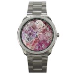 Hidden Heart Sport Metal Watch