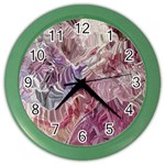 Hidden Heart Color Wall Clock