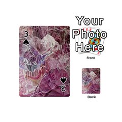 Hidden Heart Playing Cards 54 Designs (Mini) from ArtsNow.com Front - Spade3