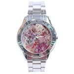 Hidden Heart Stainless Steel Analogue Watch