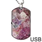 Hidden Heart Dog Tag USB Flash (One Side)