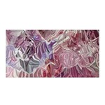 Hidden Heart Satin Wrap 35  x 70 