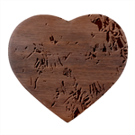 Hidden Heart Heart Wood Jewelry Box