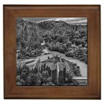 Florentino ameghino dam, chubut, argentina Framed Tile