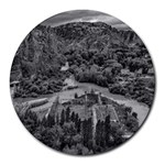 Florentino ameghino dam, chubut, argentina Round Mousepad