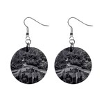 Florentino ameghino dam, chubut, argentina Mini Button Earrings