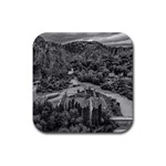 Florentino ameghino dam, chubut, argentina Rubber Coaster (Square)