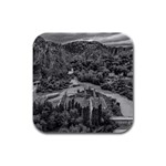 Florentino ameghino dam, chubut, argentina Rubber Square Coaster (4 pack)