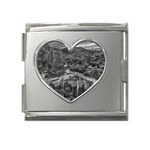 Florentino ameghino dam, chubut, argentina Mega Link Heart Italian Charm (18mm)