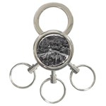 Florentino ameghino dam, chubut, argentina 3-Ring Key Chain