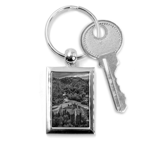 Florentino ameghino dam, chubut, argentina Key Chain (Rectangle) from ArtsNow.com Front