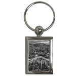 Florentino ameghino dam, chubut, argentina Key Chain (Rectangle)