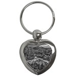 Florentino ameghino dam, chubut, argentina Key Chain (Heart)