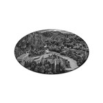 Florentino ameghino dam, chubut, argentina Sticker Oval (100 pack)