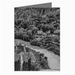 Florentino ameghino dam, chubut, argentina Greeting Cards (Pkg of 8)