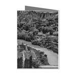 Florentino ameghino dam, chubut, argentina Mini Greeting Cards (Pkg of 8)