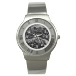 Florentino ameghino dam, chubut, argentina Stainless Steel Watch