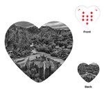 Florentino ameghino dam, chubut, argentina Playing Cards Single Design (Heart)