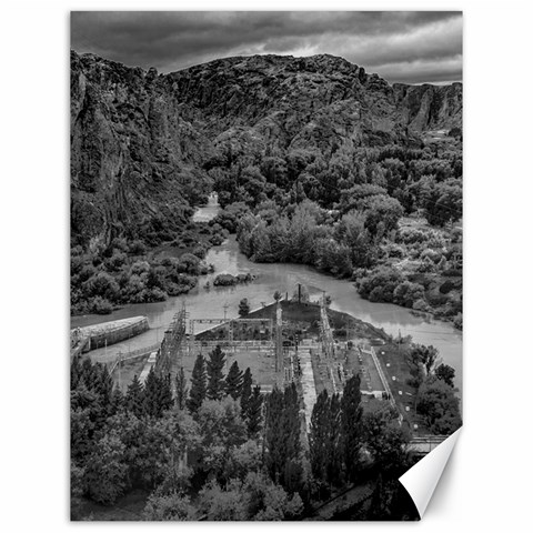 Florentino ameghino dam, chubut, argentina Canvas 12  x 16  from ArtsNow.com 11.86 x15.41  Canvas - 1